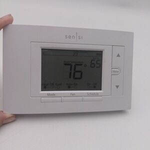 Emerson Sensi 1F87U-42WF Smart Programmable Wi-Fi Thermostat Works